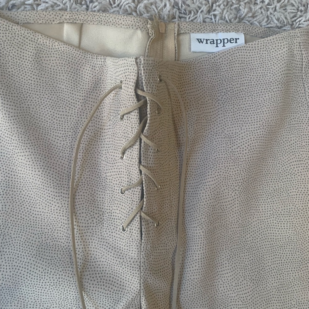 Wrapper Lace Up Pants - Picture 2 of 5